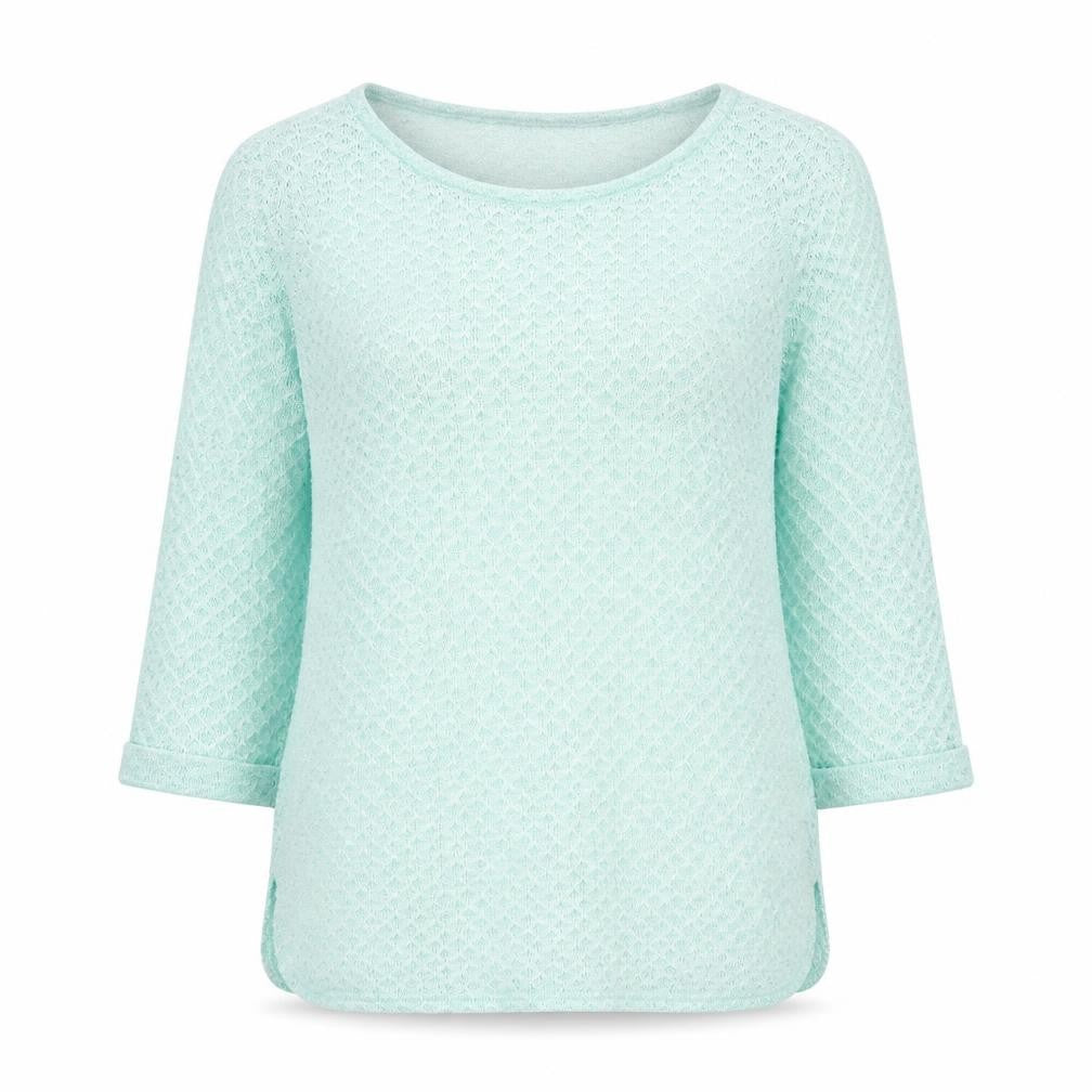 Womens UK Size 10 New Look Green Pullover Jumper