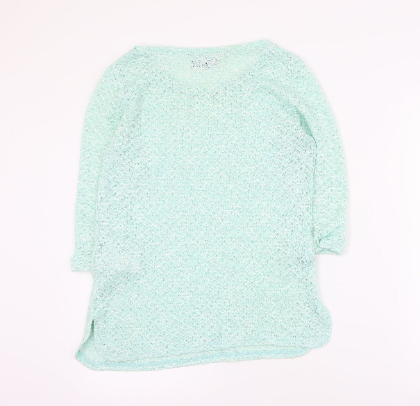Womens UK Size 10 New Look Green Pullover Jumper