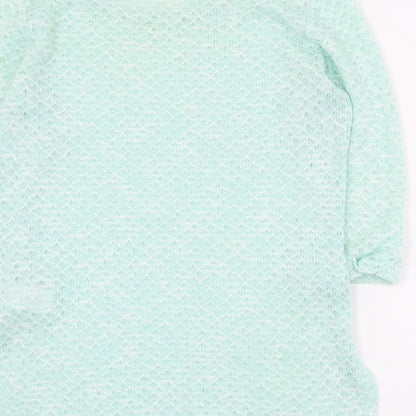 Womens UK Size 10 New Look Green Pullover Jumper
