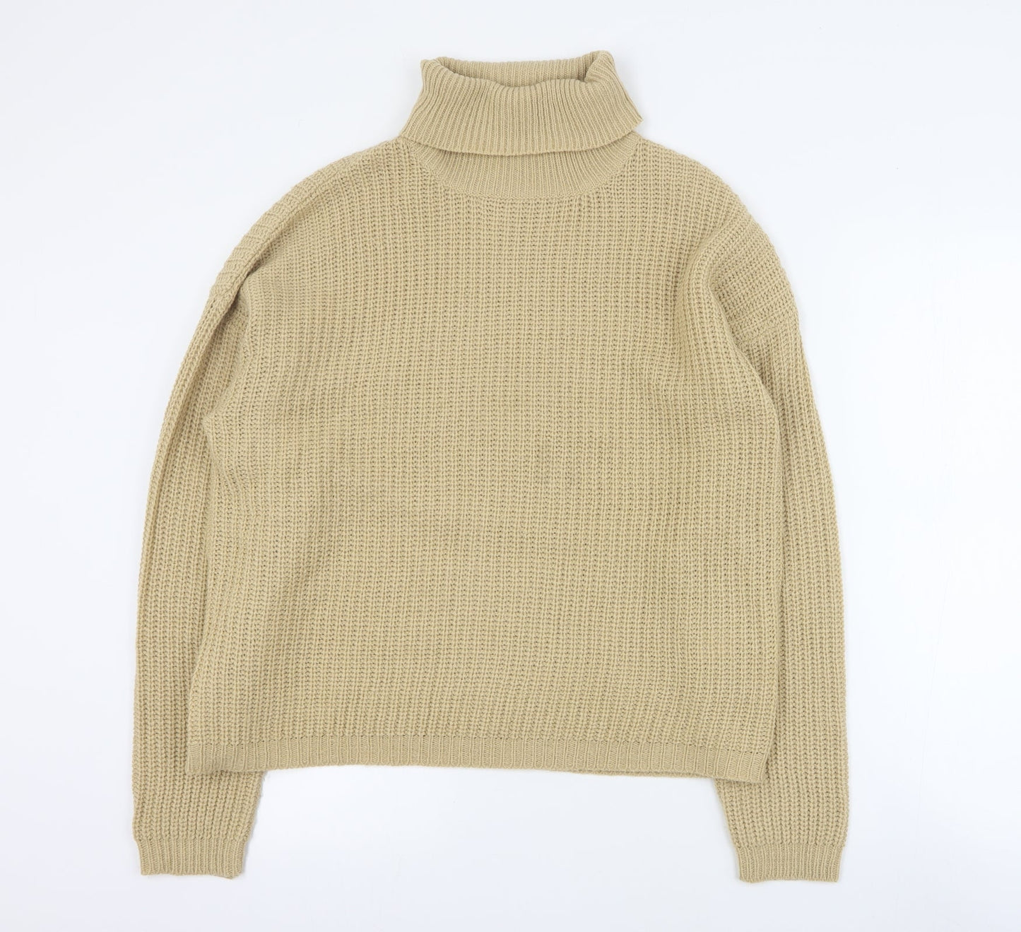 Womens UK Size M In the Style Brown Pullover Jumper