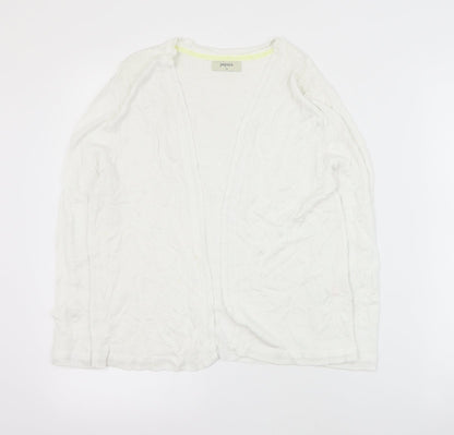Womens UK Size 12 Matalan Ivory Cardigan Jumper