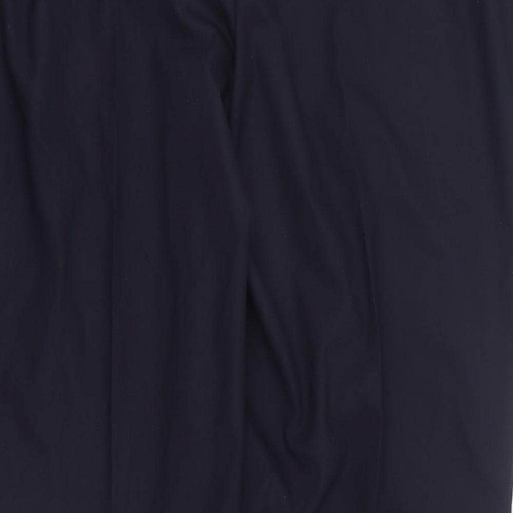 Everyone Collection Womens Blue  Polyester Dress Pants Trousers Size 52 in L30 in Regular Zip