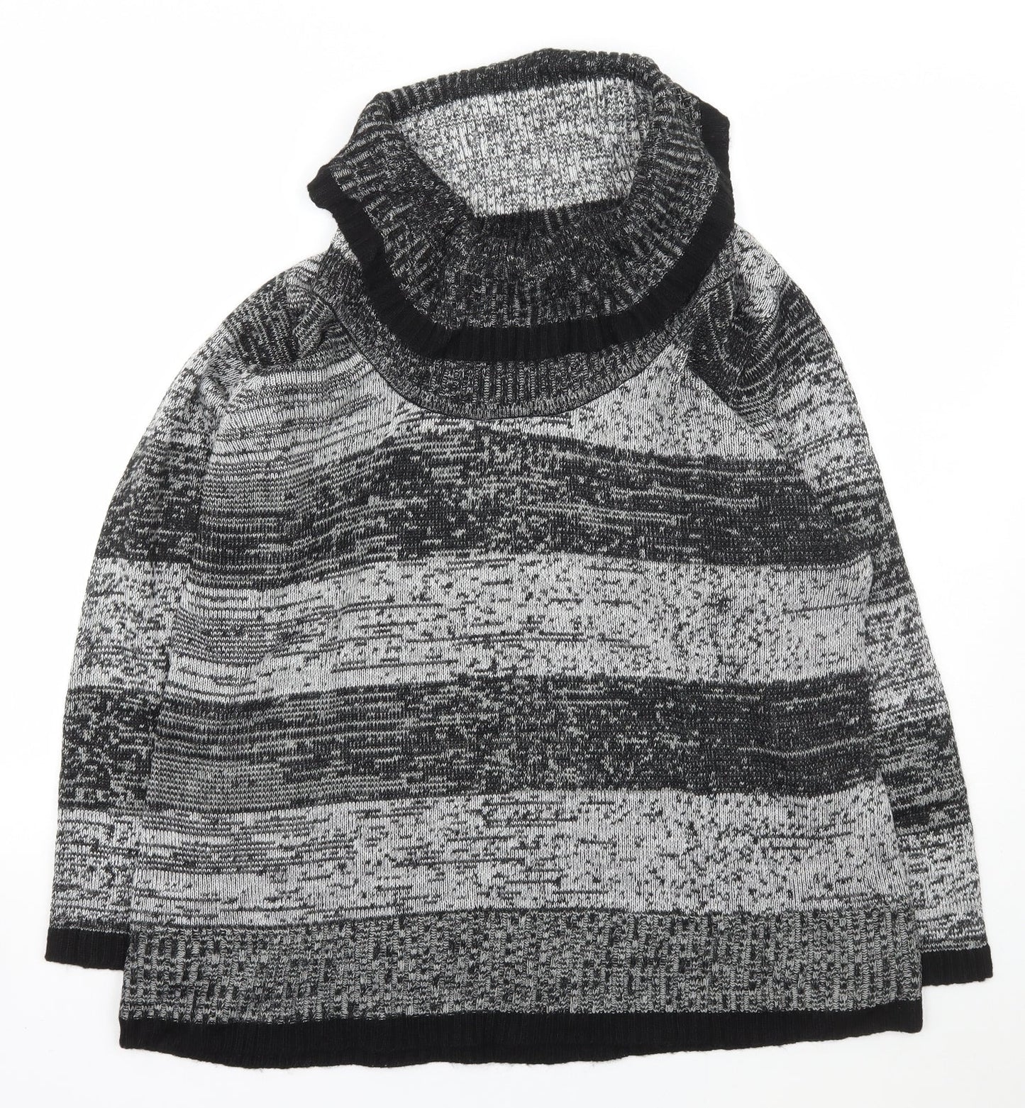 Womens UK Size L BM Grey Pullover Jumper