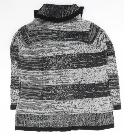 Womens UK Size L BM Grey Pullover Jumper