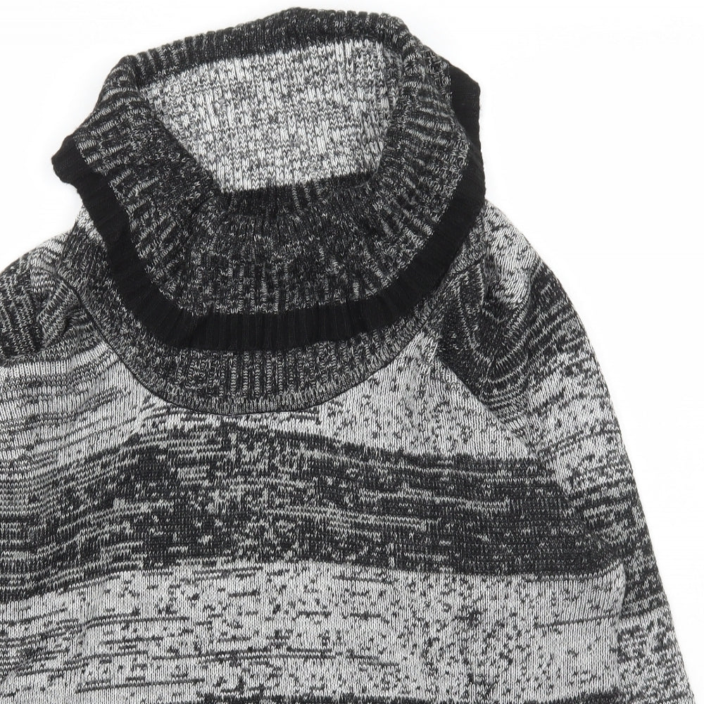 Womens UK Size L BM Grey Pullover Jumper