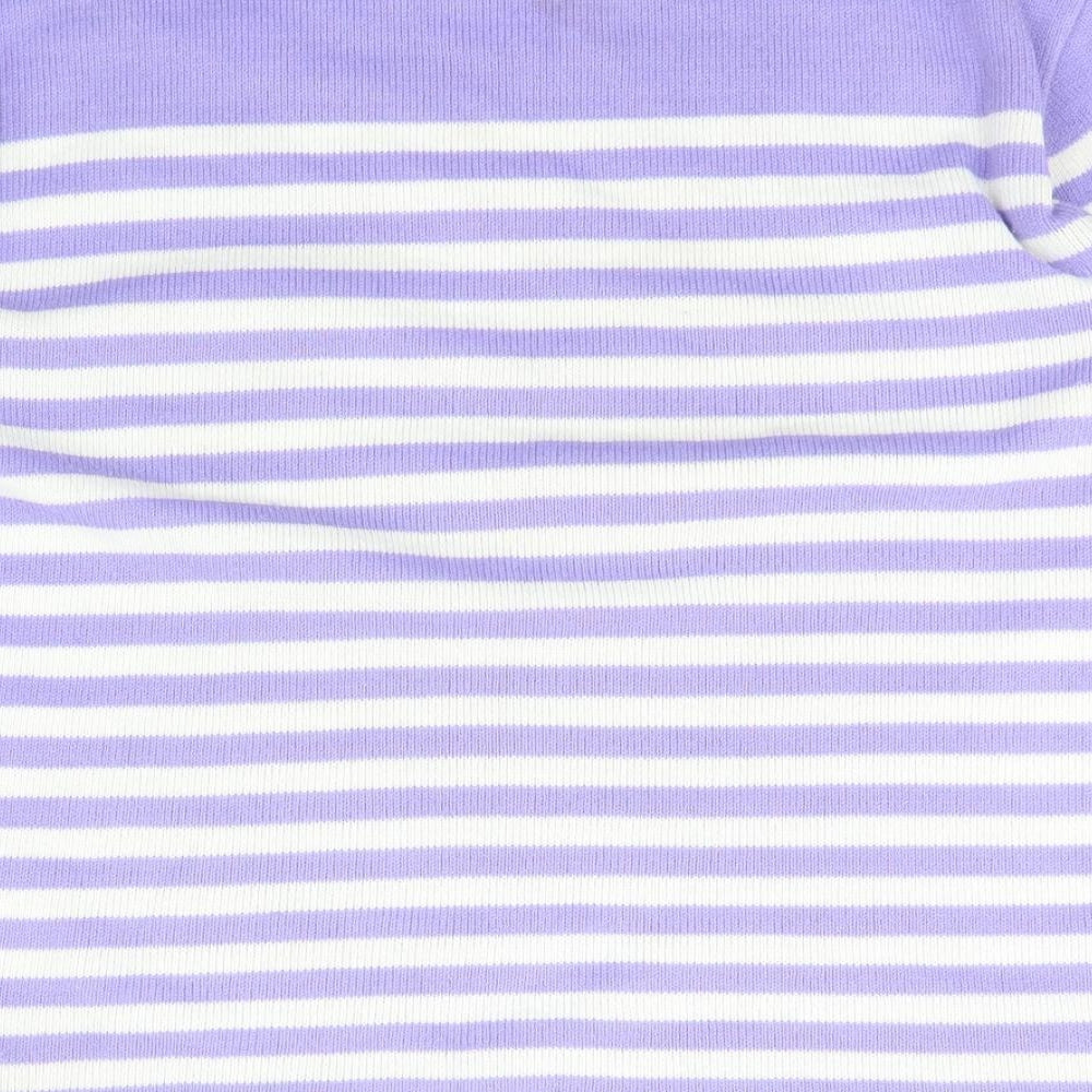 Womens UK Size L Classic Purple Pullover Jumper