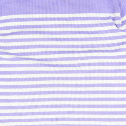 Womens UK Size L Classic Purple Pullover Jumper