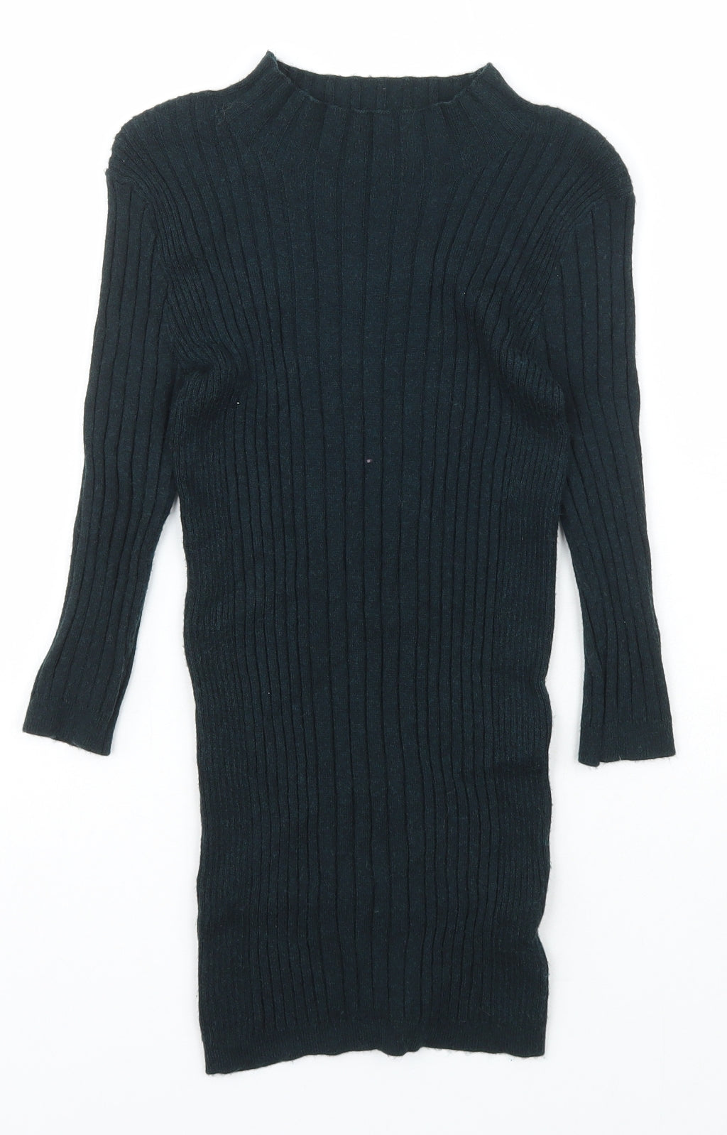 Atmosphere Womens Green High Neck  Viscose Pullover Jumper Size 6