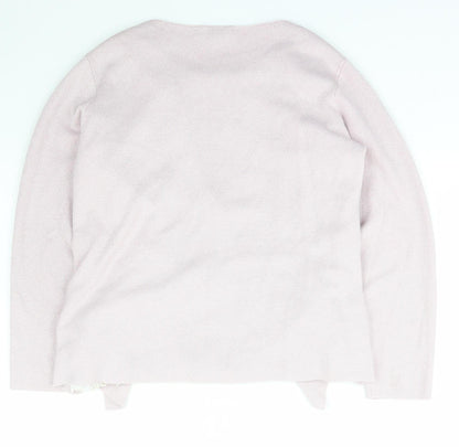 Womens UK Size 8 Bonmarché Pink Cardigan Jumper