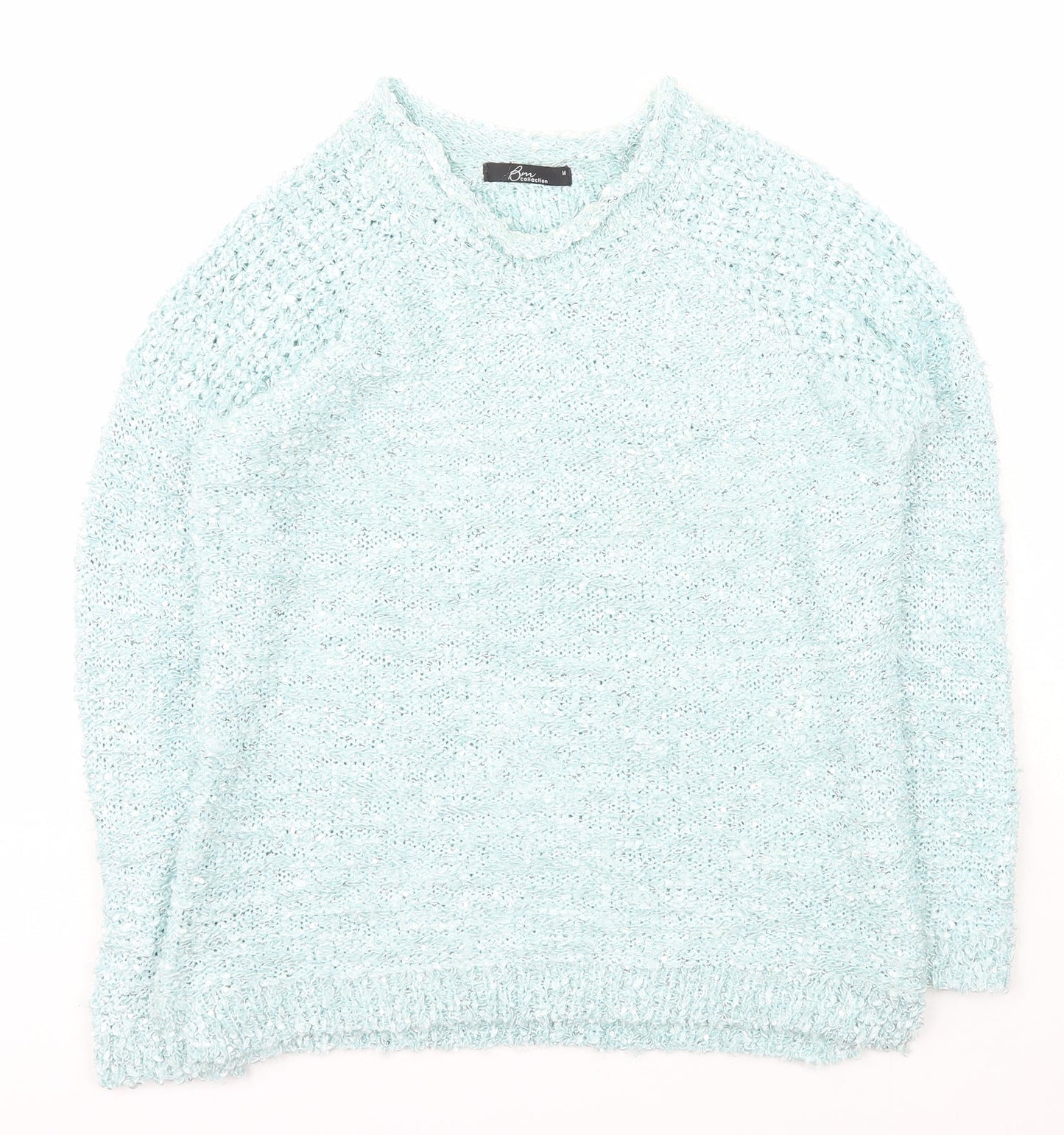 Womens UK Size M BM Blue Pullover Jumper
