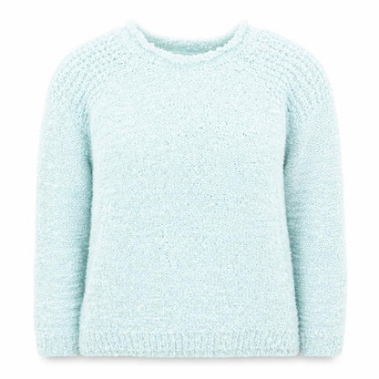 Bonmarché Womens Blue Scoop Neck Nylon Pullover Jumper Size M