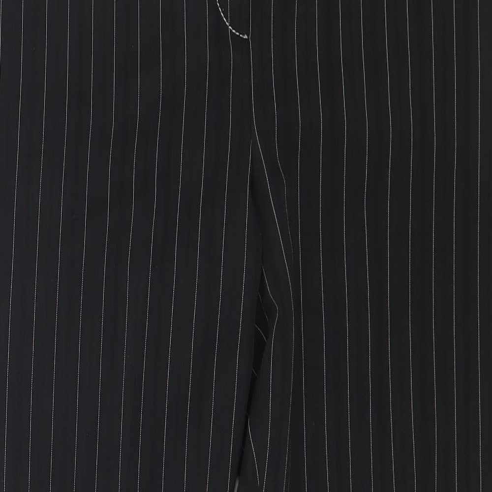 zucchero Womens Black  Polyester Capri Trousers Size 14 L29 in Regular