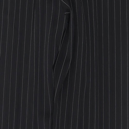 zucchero Womens Black  Polyester Capri Trousers Size 14 L29 in Regular