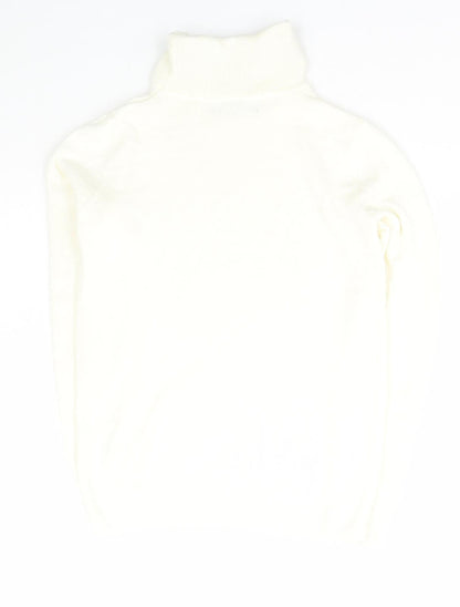 Womens UK Size 6 Marks and Spencer Ivory Pullover Jumper