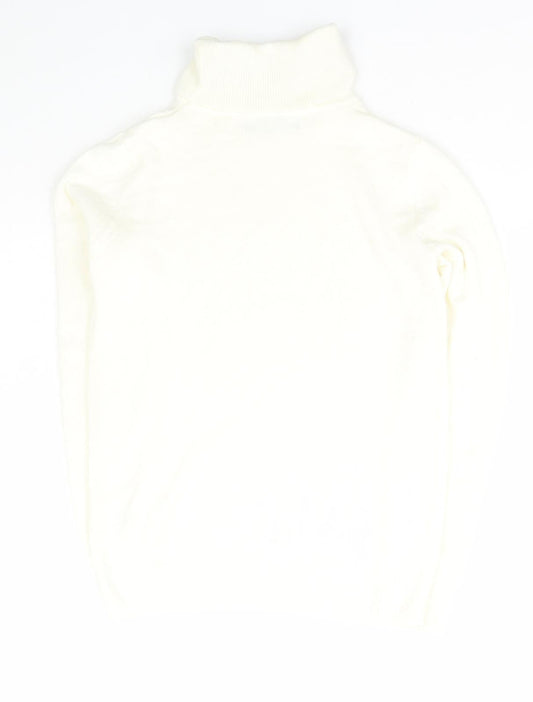 Womens UK Size 6 Marks and Spencer Ivory Pullover Jumper