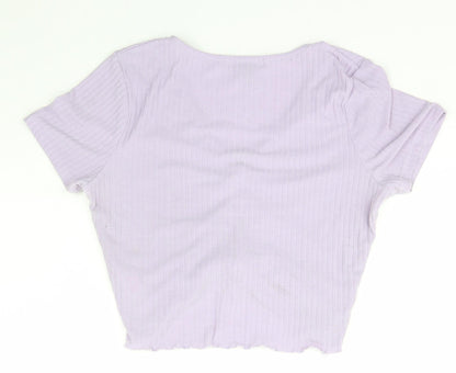 Womens UK Size 12 New Look Purple Pullover Jumper