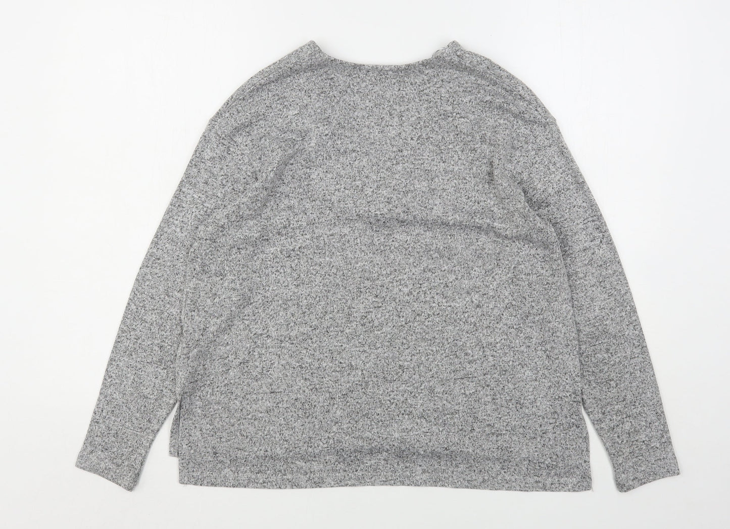 Womens UK Size S Zara Grey Pullover Jumper