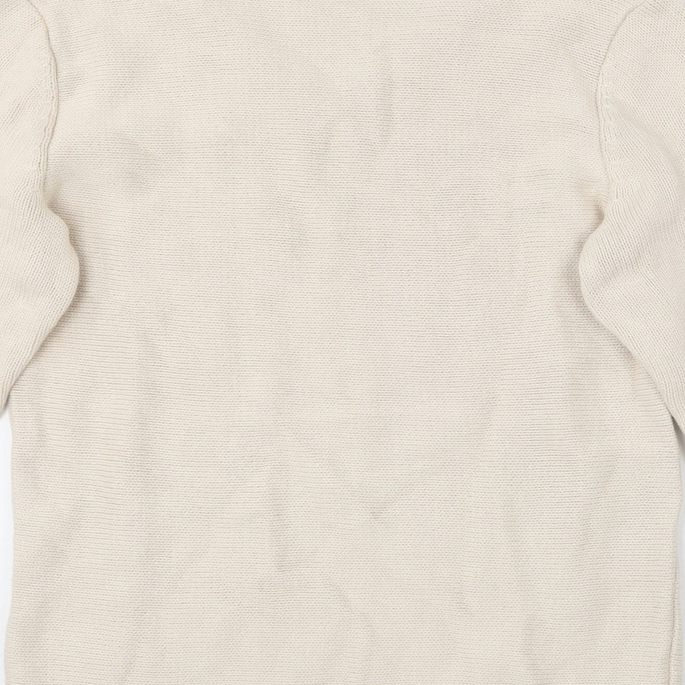 Womens UK Size S BM collection Beige Pullover Jumper