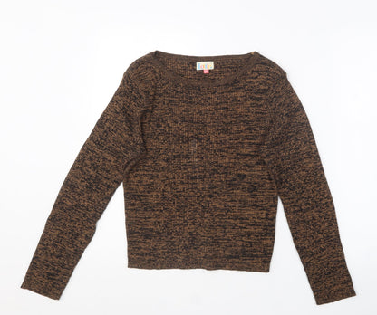 Lotties Womens  Round Neck  Acrylic Pullover Jumper Size 14