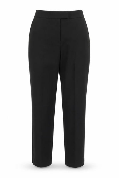 Womens UK Size 8 Topshop Regular Fit Carrot Black Trousers