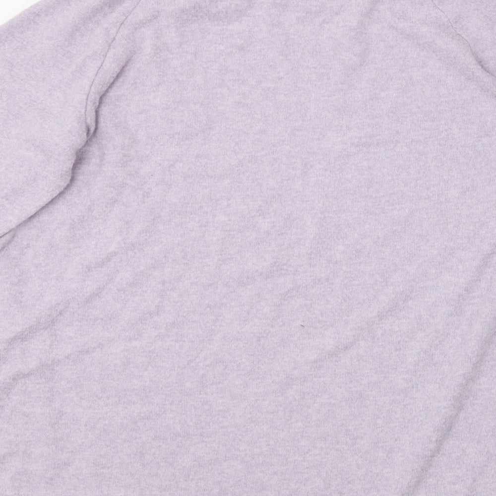 Primark Womens Purple Round Neck  Polyester Pullover Jumper Size S   - Size 10/12