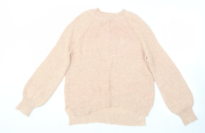 Womens UK Size S Marks and Spencer Pink Pullover Jumper