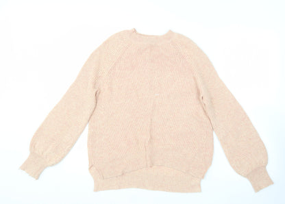 Womens UK Size S Marks and Spencer Pink Pullover Jumper