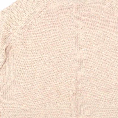 Womens UK Size S Marks and Spencer Pink Pullover Jumper