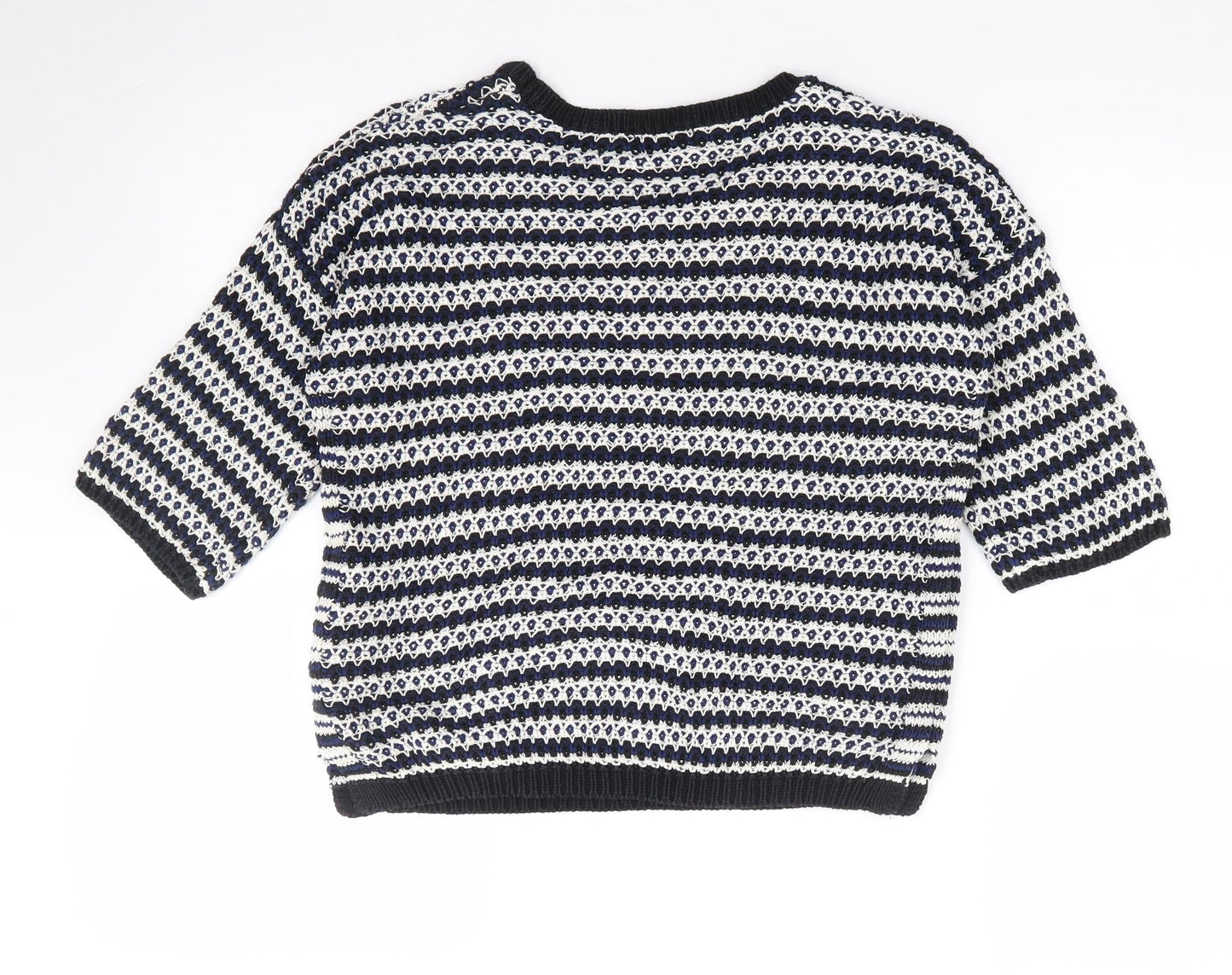 Womens UK Size 10 New Look Blue Pullover Jumper