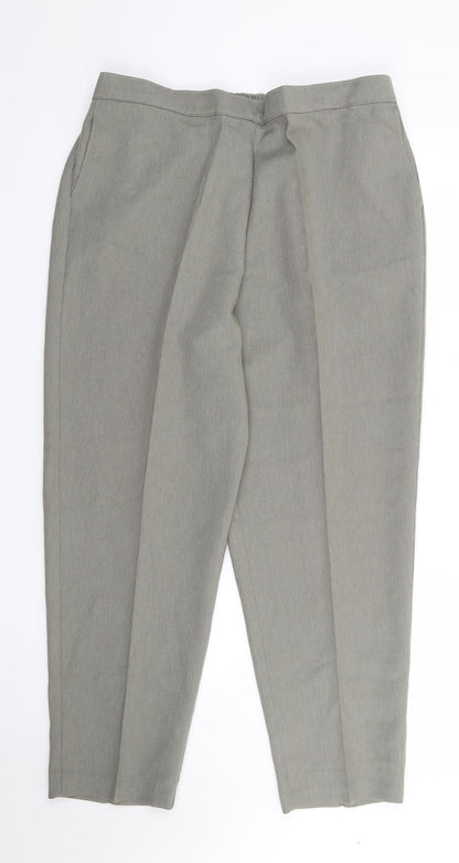 Womens UK Size 20 Saira of Manchester Regular Fit  Green Trousers