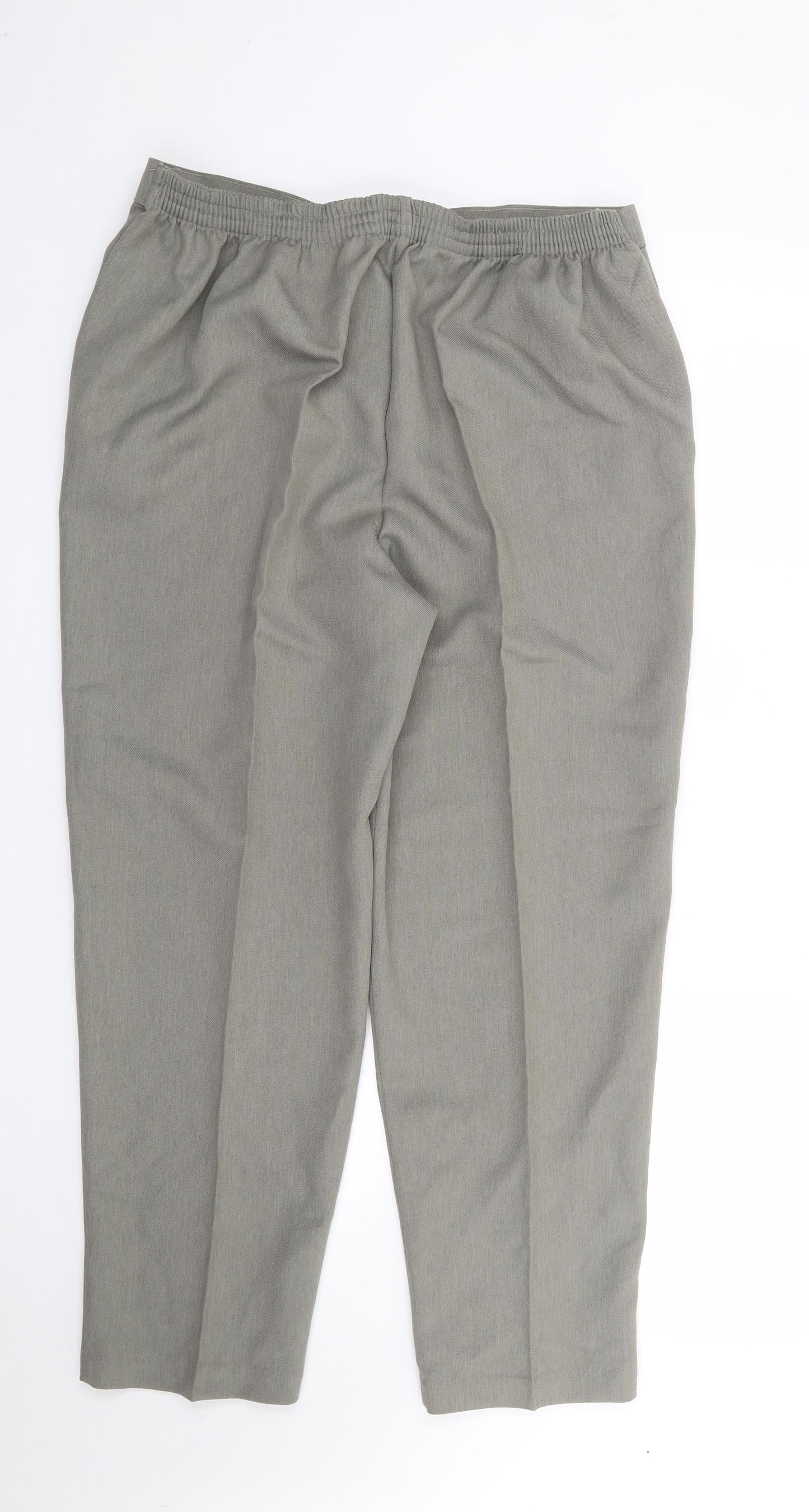 Womens UK Size 20 Saira of Manchester Regular Fit  Green Trousers