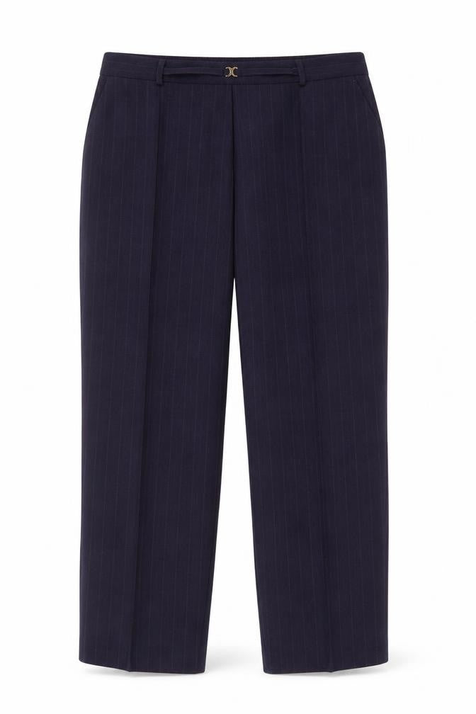 Womens UK Size 37 in Preworn Regular Fit  Purple Trousers