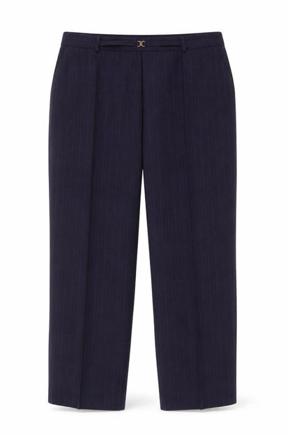Womens UK Size 37 in Preworn Regular Fit  Purple Trousers