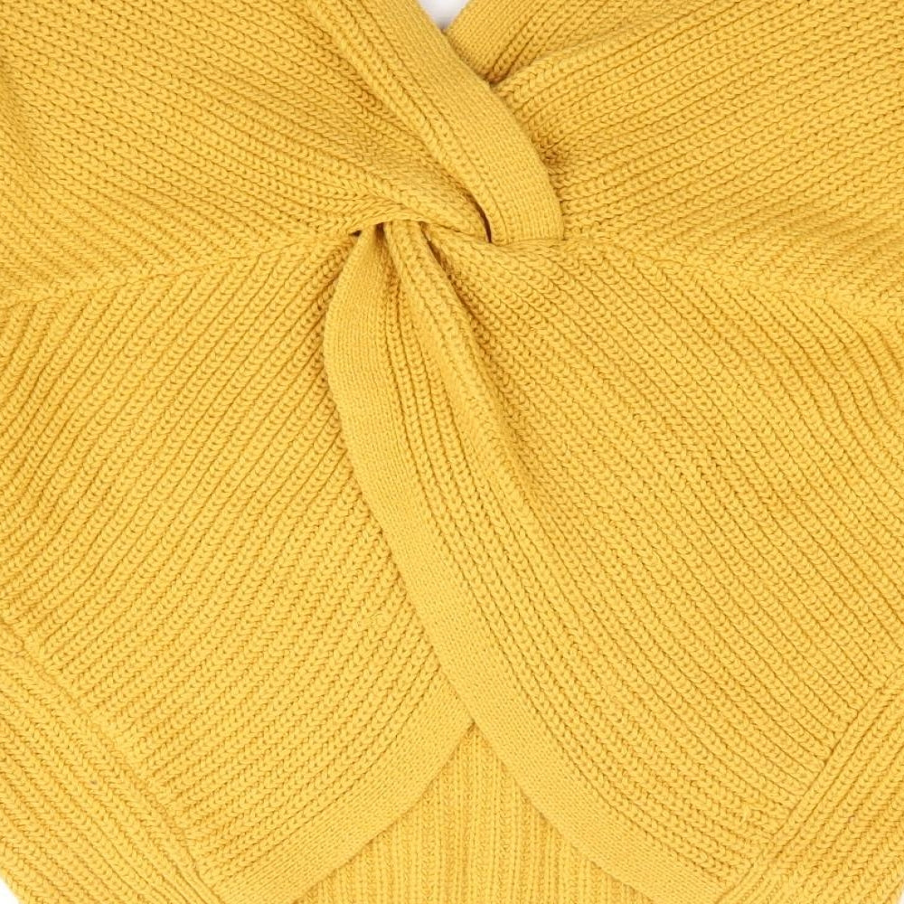 Womens UK Size S New Look Yellow Pullover Jumper
