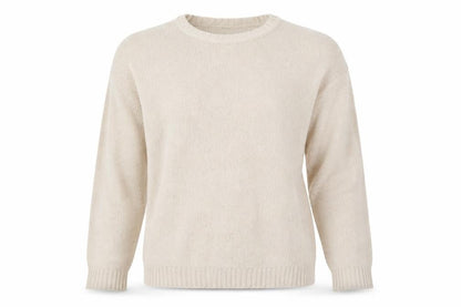 Womens UK Size M Boohoo Beige Pullover Jumper