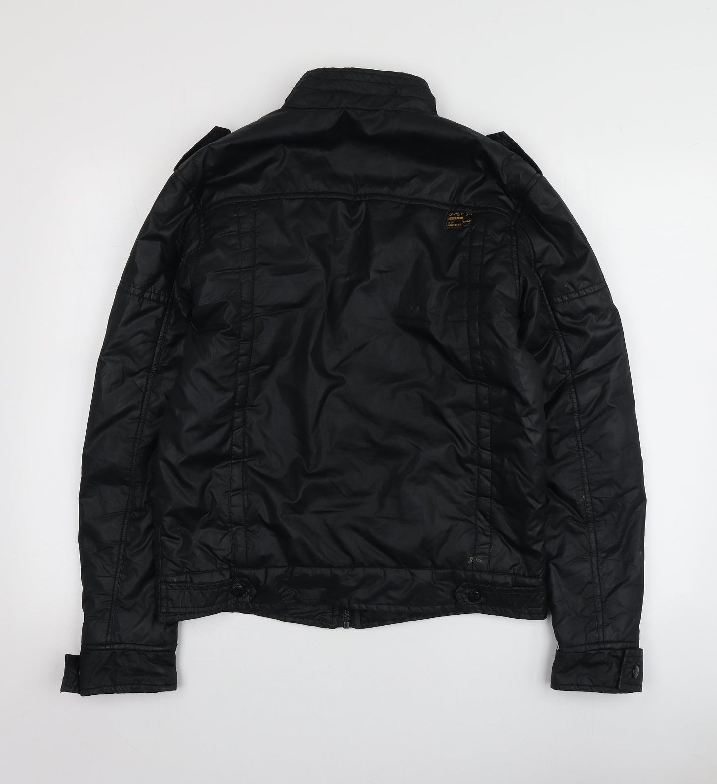 Mens UK Size S S-Fly Black Jacket