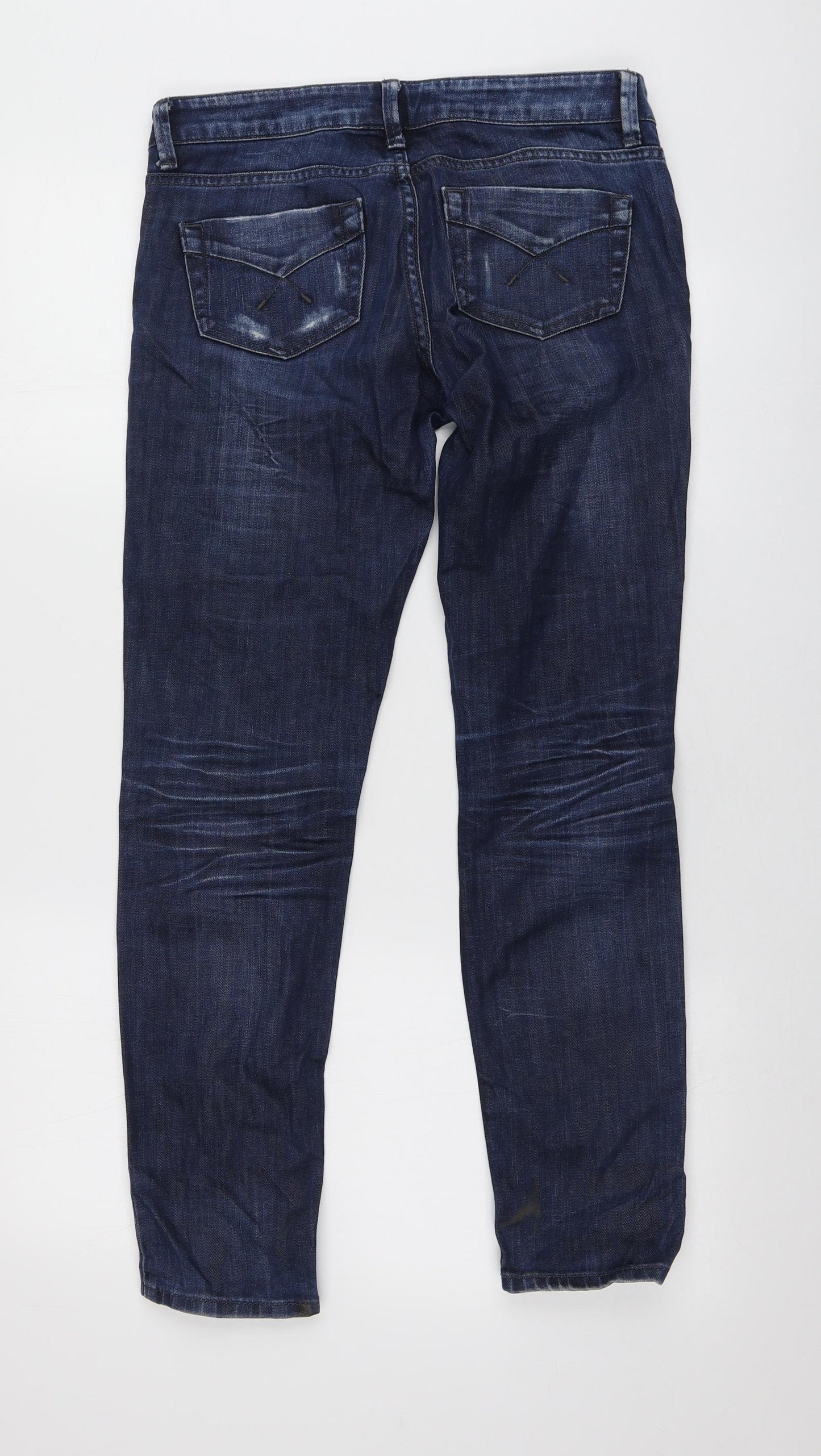Baxter Womens Blue  Cotton Skinny Jeans Size 28 L28 in Regular