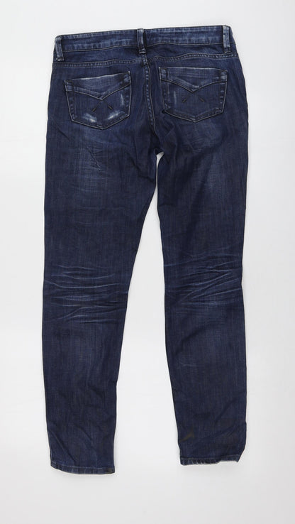 Baxter Womens Blue  Cotton Skinny Jeans Size 28 L28 in Regular