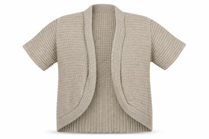Womens UK Size L Pure&Natural Beige Shrug Jumper