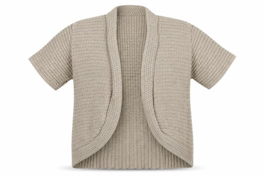 Womens UK Size L Pure&Natural Beige Shrug Jumper