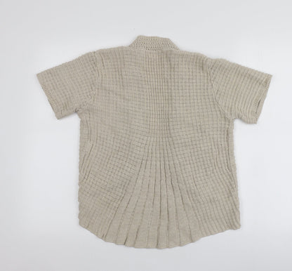 Womens UK Size L Pure&Natural Beige Shrug Jumper