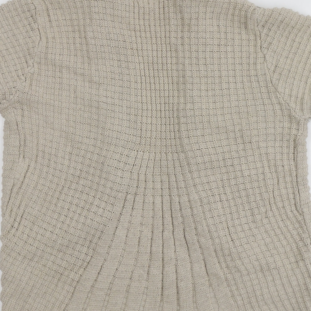 Womens UK Size L Pure&Natural Beige Shrug Jumper