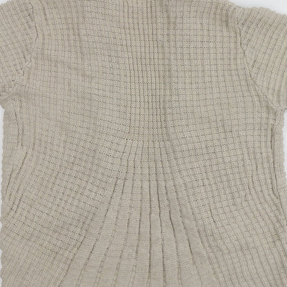 Womens UK Size L Pure&Natural Beige Shrug Jumper