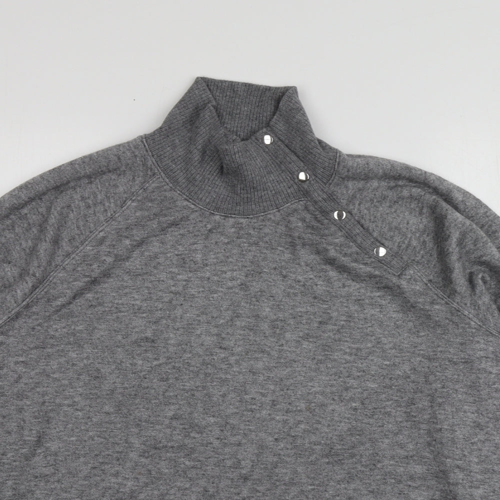 Womens UK Size L NEXT Grey Pullover Jumper
