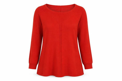 Womens UK Size 8 Principles Orange Pullover Jumper