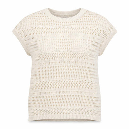 Womens UK Size 6 F&F Ivory Pullover Jumper