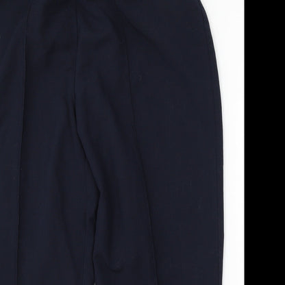 Womens UK Size 18 Mia Moda Regular Fit  Blue Trousers