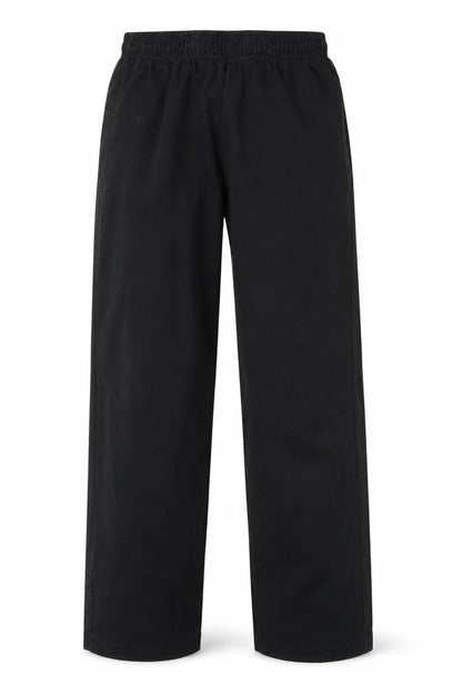 Mens UK Size XS Whites Regular Fit  Black Trousers