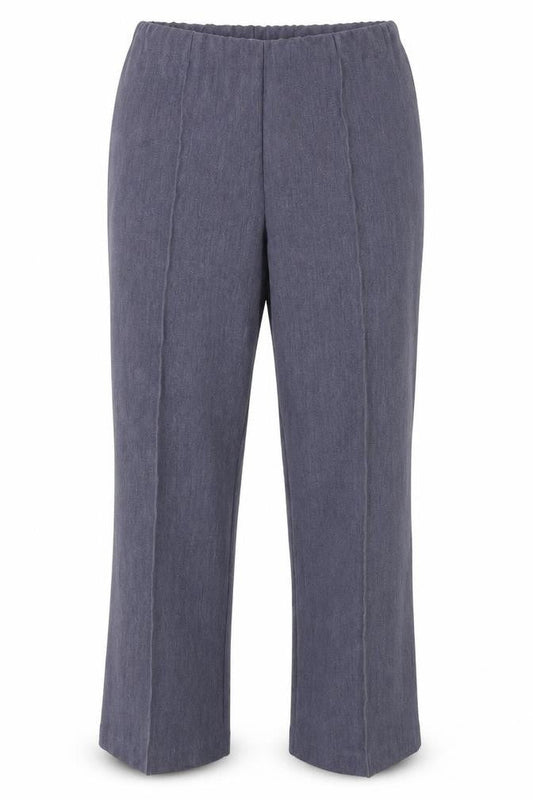 Womens UK Size 18 Classic Regular Fit  Blue Trousers