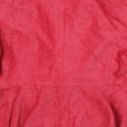 Country Casuals Womens Pink  Viscose Jacket Blazer Size 14